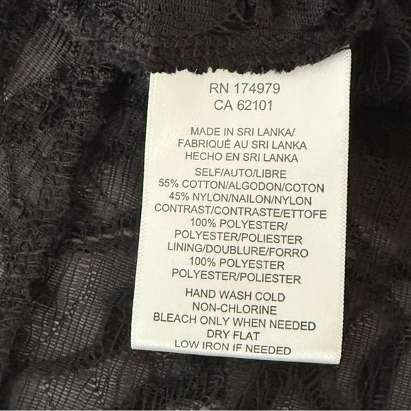 BCBG MaxazriaLace Halter Top. Size L - Picture 11 of 11